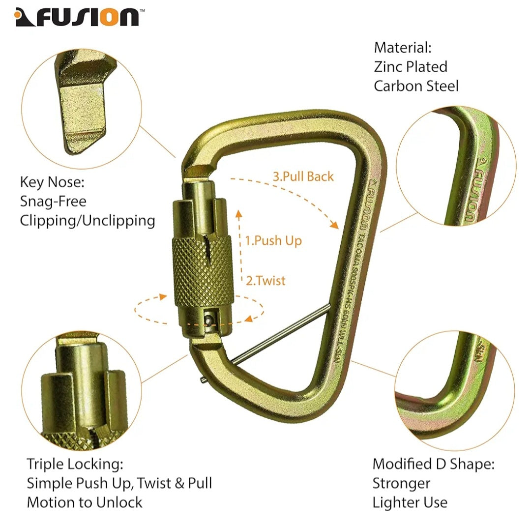 Fusion Tacoma Auto-Lock Gold