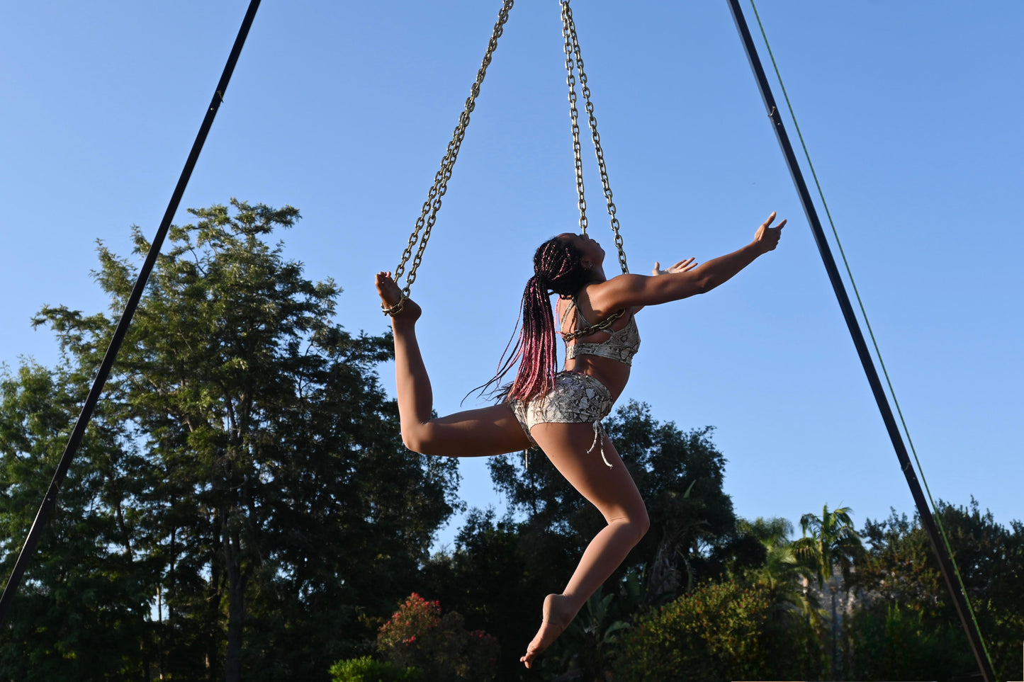 Chrome Aerial Chain Sets